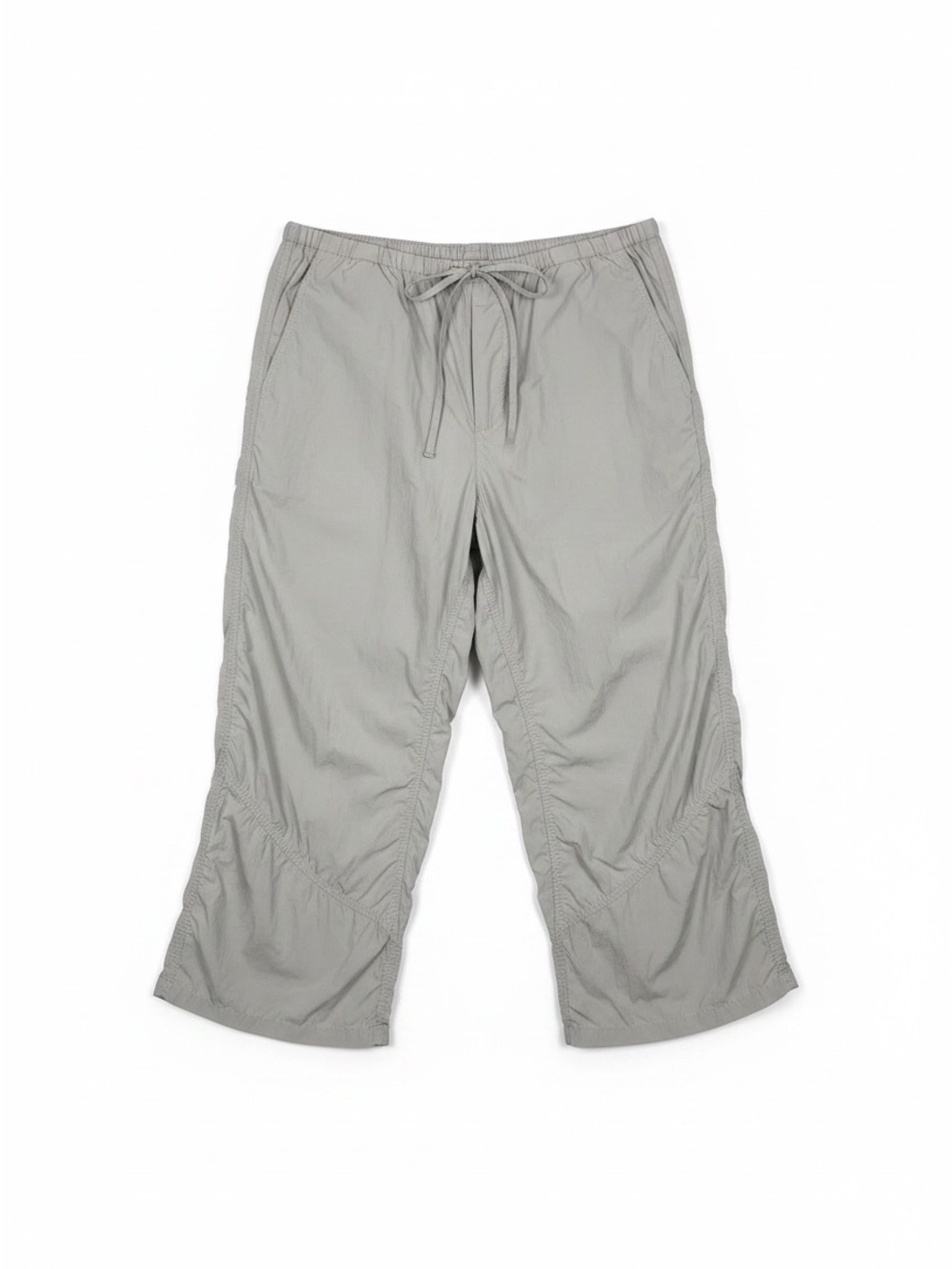 Zara Parachute Cargo Capris Beige Y2K Women’s Medium